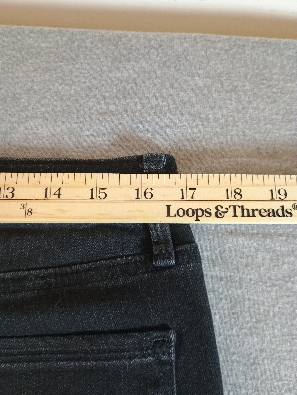 Athleta Women’s Size 12   Black Stretch Moto Skinny Jeans - Classic Slim Fit - Picture 8 of 10